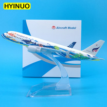 16CM 1:400 Scale Airbus A320-200 model Thailand Bankok Fish airways airlines W base alloy aircraft plane collectible collection 2024 - buy cheap