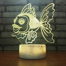 Креативный золотой дракон Ночная лампа специальный источник 3D светодиодный ночник интеллектуальный электронный подарок 3d осветительные приборы 2024 - купить недорого