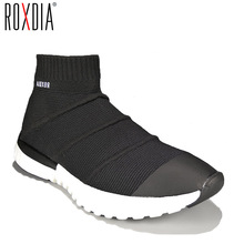 ROXDIA-zapatos informales para hombre zapatillas de deporte a la moda, de malla transpirable, sin cordones, de talla grande 39-46, RXM075 2024 - compra barato