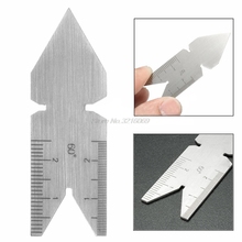 Parafuso métrico iso 60 graus segunda rosca medidor de passo centro ferramenta de torno de medição atacado e envio direto 2024 - compre barato