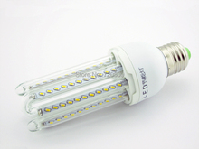 Бесплатная доставка 10 шт./лот E27/B22 4U светодиодная лампа-кукуруза 9 вт энергосберегающая люминесцентная CFL-образная лампа 85-265 в чистый/теплый белый 2024 - купить недорого