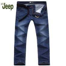 2017 New Men's Jeans Straight Loose Men's Spring And Summer Jeans AFS JEEP Brand Men's Casual Fashion Pants  75 2024 - buy cheap