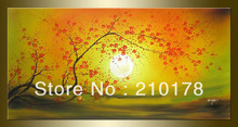 handmade oil painting on canvas modern 100%  Best Art Flower oil painting original  directly from artis  FL1-120 2024 - buy cheap