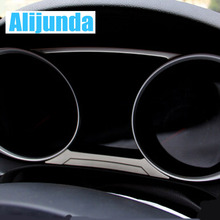 Alijunda-embellecedor de acero inoxidable para coche Mitsubishi ASX 2011 2012 2013, artículo decorativo para salpicadero, 2 uds. Por juego 2024 - compra barato