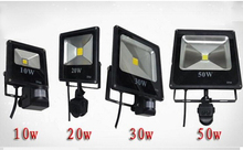 AC85-265V 10W 20W 30W 50W 70W 100W Floodlight PIR Infrated Montion Sensor Outdoor Refletor LED Exterior Flood Light Lamp Ip65 2024 - buy cheap