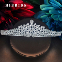 HIBRIDE-Tiaras DE BODA hechas a mano para mujer, diadema de corona, accesorios para el cabello, joyería de fiesta, C-67 2024 - compra barato