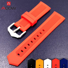 Soft Silicone Watchband 12mm 14mm 16mm 18mm 20mm 22mm 24mm 26mm 28mm Universal Rubber Wristband Bracelet Band Strap Accessories 2024 - buy cheap