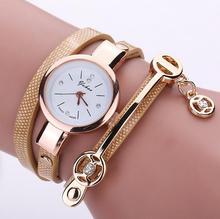 Luxury Brand Leather Quartz Watch Women Ladies Casual Fashion Bracelet Wrist Watch Wristwatches Clock Relogio Feminino Female 2024 - buy cheap