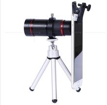 18 Times Photograph videotape Telescope 18X 38mm Outdoor Monocular Telescope with mobile phone Camera Handset Clip Clamp Tripod 2024 - buy cheap