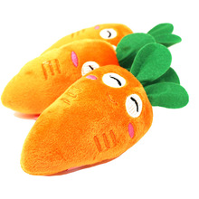 Carrot Pet Dog Toys Plush Cat Toy For Dogs Toy Puppy Squeak Dog Toys For Dogs Supplies Pets Products Honden Speelgoed Chihuahua 2024 - buy cheap