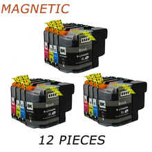 12 piezas LC569 LC569XL LC565 LC565XL cartuchos de tinta compatibles para hermano MFC-J3520 MFC-J3720 impresoras 2024 - compra barato