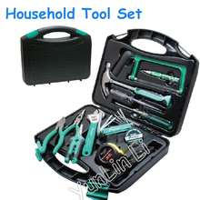 28pcs/set Household Repair Assemblage Suit Tools Portable Hardware Repair Kit Steel Saw Hammer Wrench Tape Set 2024 - buy cheap