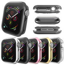 TPU Case for Apple Watch SE Series 6 5 4 3 2 Protective Cover for iWatch 40mm 44mm 38mm 42mm Bumper Soft All-Around Frame Edges 2024 - buy cheap