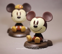 Disney-figuras de acción de Mickey Mouse y Minnie para niños, modelo de juguete de 12cm, con postura, decoración, regalo 2024 - compra barato