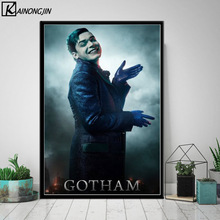 Cartaz de gotham temporada 5 série tv bruno heller personagem cartazes e cópias da lona pintura da parede arte para o quarto decoração casa 2024 - compre barato