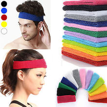 Banda para el sudor de algodón para hombres y mujeres, banda elástica para la cabeza, accesorios para el cabello, diseño de moda 2024 - compra barato
