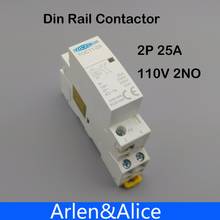 TOCT1 2P 25A 110V COIL 50/60HZ Din rail Household ac Modular contactor 2NO 2024 - buy cheap