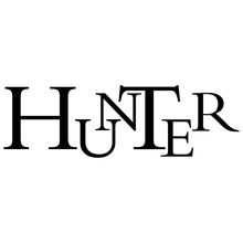 15.2*4.7CM HUNTER Personality Car Body Decal Stickers Creative Car Styling Accessories Black/Silver C9-0714 2024 - buy cheap