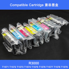 XIMO Full set of  Compatible Ink Cartridges with pigment ink  for Epson Stylus Photo R3000 2024 - buy cheap