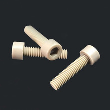 Tornillos hexagonales de plástico con cabeza en forma de taza Allen, Perno de 8mm-25mm de longitud, resistentes a altas temperaturas, 3 uds. 2024 - compra barato