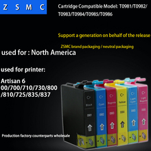 6 шт. совместимых чернильных картриджей Epson 98 T0981 для принтера Artisan 600/700/710/800/810 2024 - купить недорого