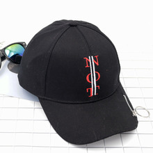 Adult Letter Embroidery Hats Hip Hop Caps Side Zipper and Metal Ring Baseball Caps Snapbacks Casquette Gorras 2024 - buy cheap