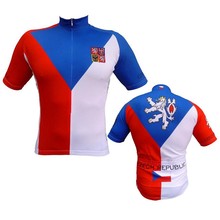 NEW Customized 2016 JIASHUO Czech Republic pro / road RACING Team Bicycle Bike Pro Cycling Jersey / Wear / Clothing / Breathable 2024 - buy cheap