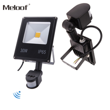 10W20W30W Refletor LED spotlight search lamp with Pir motion sensor 220 V floodlight waterproof Outdoor lighting factory price 2024 - buy cheap