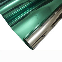 Green Silver Solar mirror Window Film Sticker one way Privacy Insulation Anti UV Home Office Tint Room Building Decorative 2 m 2024 - buy cheap