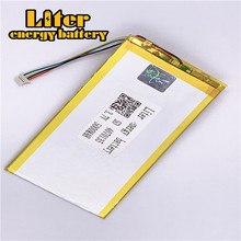 1.0MM 5pin connector Customized 3.7 V 4070135 5000mah Tablet PC battery li polymer battery 2024 - buy cheap