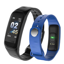 Pulsera inteligente con pantalla a Color, reloj inteligente deportivo con control del ritmo cardíaco y de la presión sanguínea 2024 - compra barato