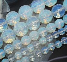 10mm Faceted Sri Lanka Moonstone Loose Beads 15" 2024 - buy cheap