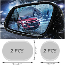 Car Rearview Mirror waterproofing Rainproof Film For Ford Focus 2 3 VW Passat B6 B5 B7 B8 Toyota Avensis Skoda Rapid Fabia 2024 - buy cheap