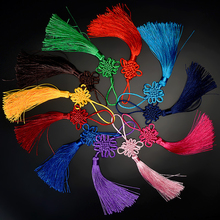 6PCS Multicolor Chinese Knots Tassel Pend DIY Jewelry Accessories Home Textile Curtain Garment Sewing Macrame Decoration Pendant 2024 - buy cheap