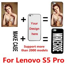 Чехол для Lenovo S5 Pro с индивидуальным фото именем 2024 - купить недорого