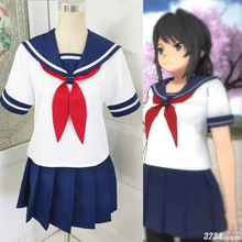 Yandere Simulator Ayano Aishi Yandere-chan Cosplay school uniform  customized any size 2024 - buy cheap