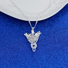 The Lord of the Ri-ngs Arwen Evenstar Necklace Movie Jewelry Pendant Crystal Twilight Star Silver Torque Statement Necklaces 2024 - buy cheap