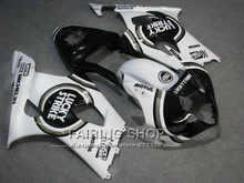 Kit de inyección de carenado para motocicleta Suzuki GSXR1000 03 04 K3, juego de carenados blanco y negro GSXR 1000 2003 2004 WT02, novedad 2024 - compra barato
