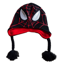 2017 New Hot Sale Fashion Kids Boy Girl Warm Knitted Caps Knit Hat Children's Winter Cartoon Spider men Glove Hat Sets Free Ship 2024 - buy cheap