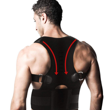 Adjustable Back Posture Corrector Magnetic Therapy Posture Corrector Brace Shoulder Back  Brace Support Belt 2024 - купить недорого