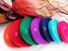 Colorful 5M 1.2CM Width,Silicone Width 0.3cm Non-slip Elastic Band For Tailor Sewing DIY Bra Strap Elastic Webbing Accessories 2024 - buy cheap