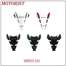 High quality new style 3D Fish Bone Protector Decal Gas Cap Pad Filler Oil Tank Decals for KAWASAKI VERSYS 650 2024 - buy cheap