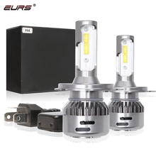 EURS H4 H7 Led Car Headlight H1 H8 H9 H11 HB4 HB3 9006 9005 9012 8000LM 72W 6000K 12V Car Light Auto Fog Lamp P8 Lighting 2024 - buy cheap