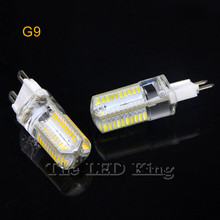 1 X G9 G4 E14 E11 E17 LED Crystal Lamp AC 110V 220V 7W 9W 3014 SMD 48 64 LEDs Spotlight bulb for Chandelier light Dimming 2024 - buy cheap
