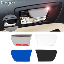Ceyes Car Styling Auto Accessories Car Door Bowl Handle Covers Trims Interior Stickers Case For Toyota Camry 2012 2013 2016 4pcs 2024 - buy cheap