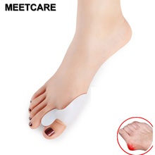 1Pair Toe Protectors Silicone Corrector Insole Toe Spreading Orthotic Insole Cushion Foot Care Tool With Bag Gel Hallux Valgus 2024 - buy cheap