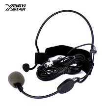 WH20TQG Mini XLR 4 Pin TA4F Vocal Dynamic Headworn Headset Microphone For SHURE Wireless System Bodypack Transmitter KCX1 QLXD1 2024 - buy cheap