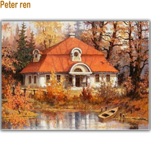 Peter ren-pintura diamante, artesanato, faça você mesmo, pintura em ponto cruz, adesivo de strass, imagem quadrada completa 2024 - compre barato