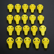 20Pcs Plastic Rivets Fastener Car Radiator Grille Retainer Clips Bumper Moulding Clips For Honda CR-V 2012+ Accord 91578-T0A-003 2024 - buy cheap