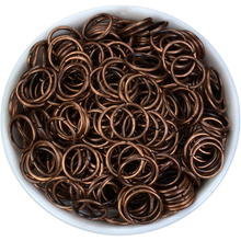 4 6 8 10mm Dia 200pcs/bag Redcopper/Gunblack/Antique Bronze/Gold/Silver/Rhodium Color Open Jump Rings Jewelry Making Findings 2024 - buy cheap